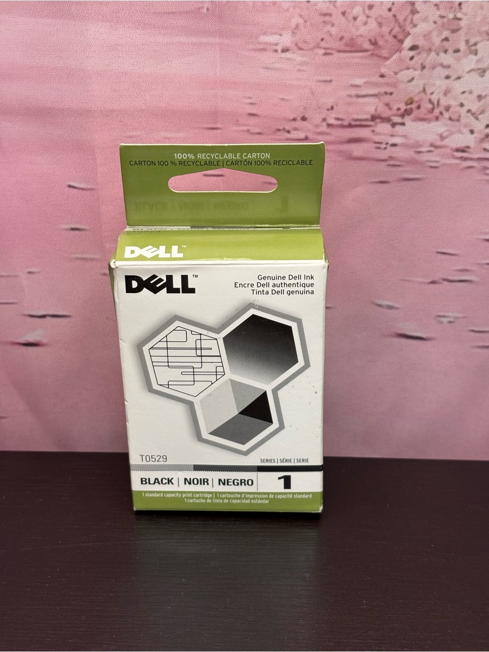 Dell T0529 Series 1 High Resolution black ink cartridge. New.